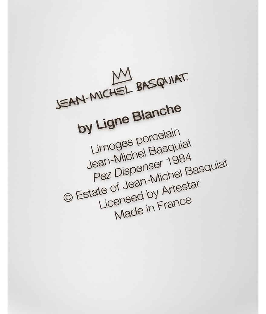 ligne blanche paris Jean Michel BASQUIAT Bougie parfumée carrée ”Gold Dragon”